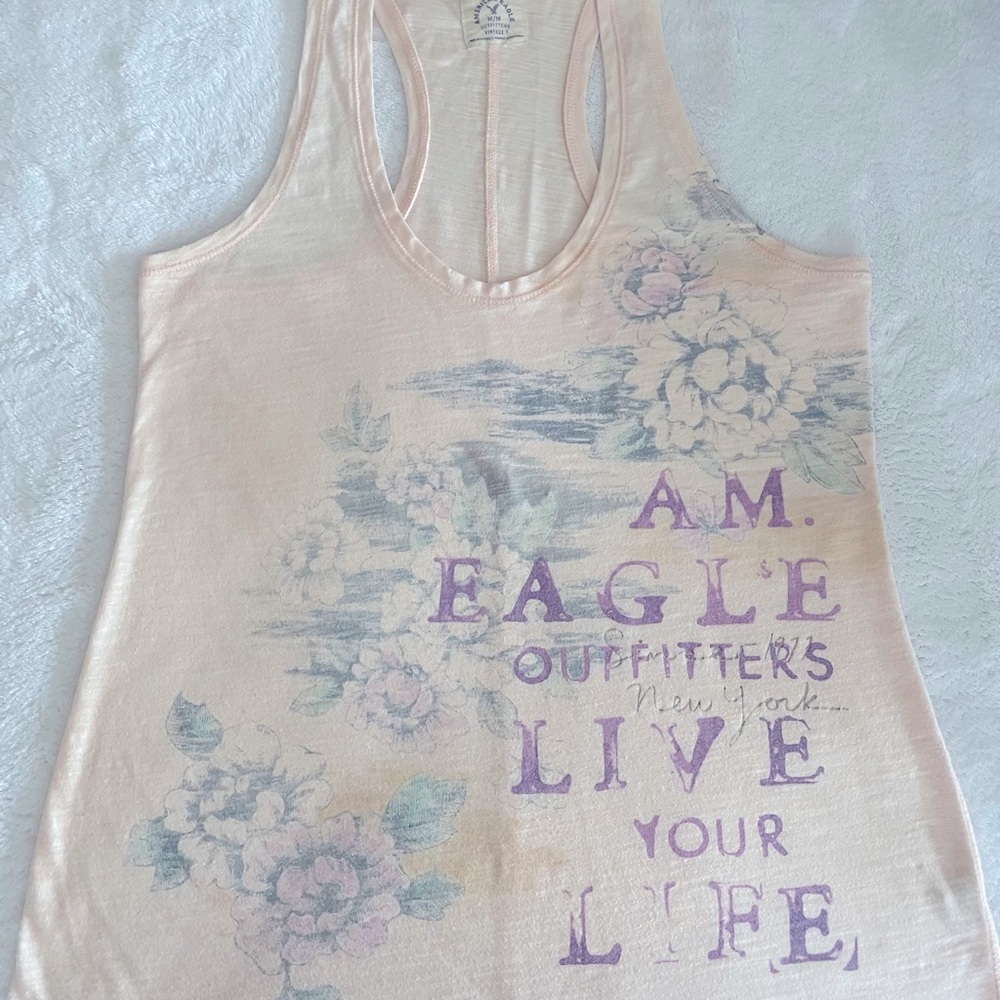 Racer Back American Eagle Athletic Top.